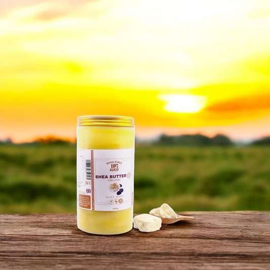 HOW TO MAKE A CREAM USING HUKED WHOLESALE SHEA BUTTER