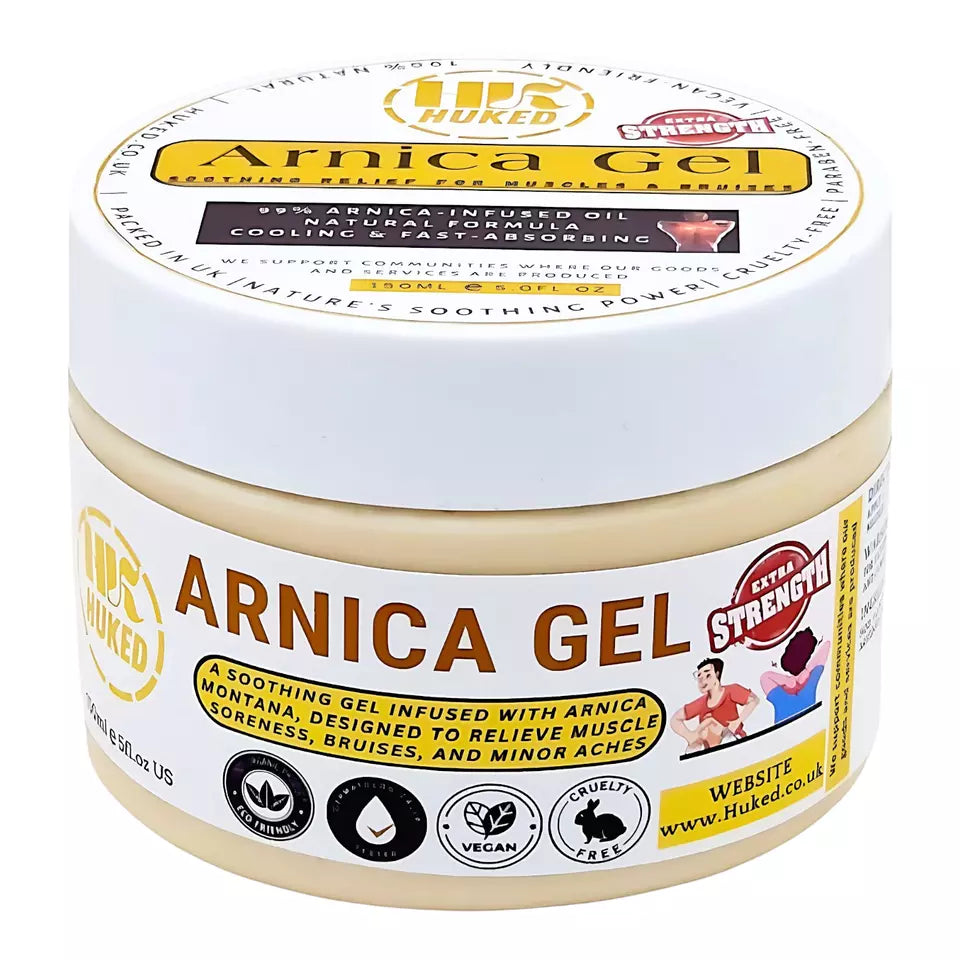 Arnica Menthol Cooling Gel Natural Relief for Sore Muscles Bruising Joint - 120g