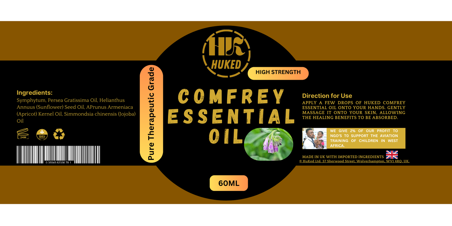 Comfrey Essential Oil - 60ml