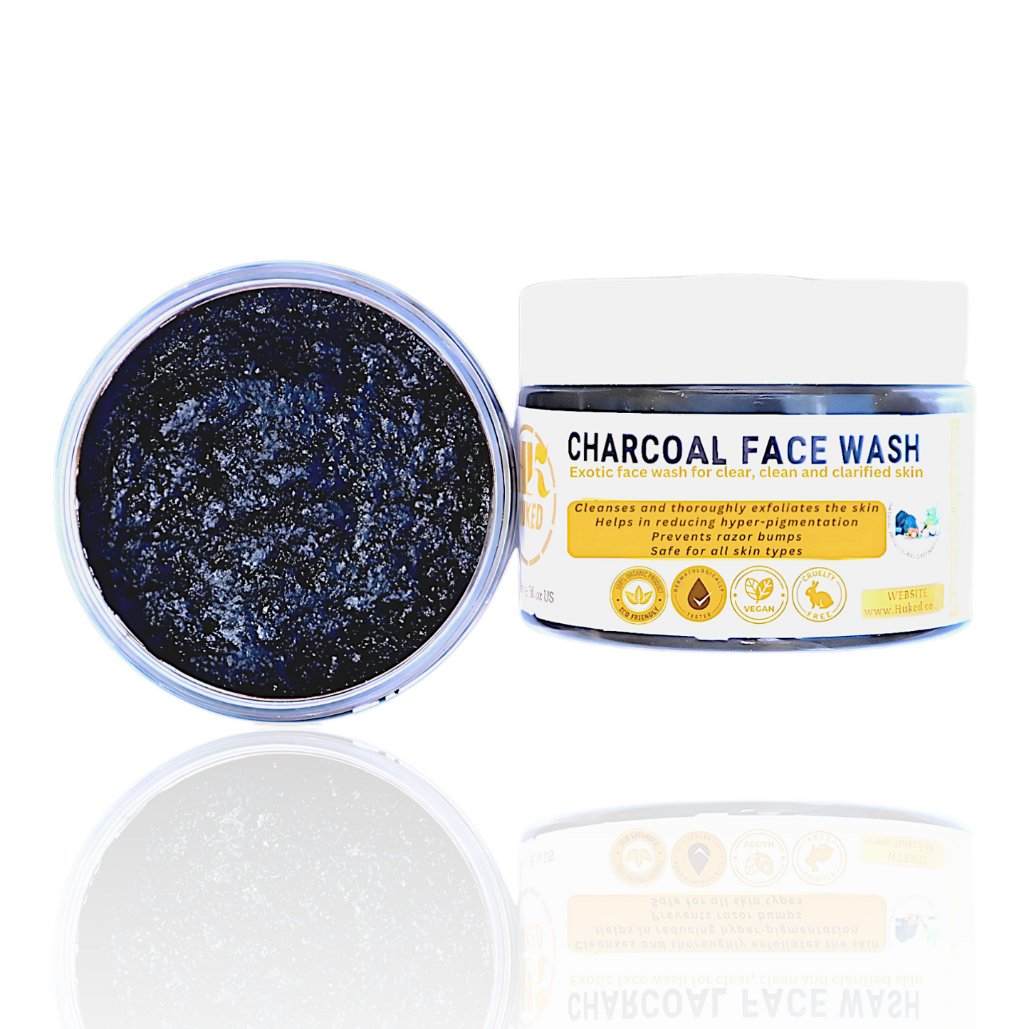 Men's Charcoal Face Wash - 150ml