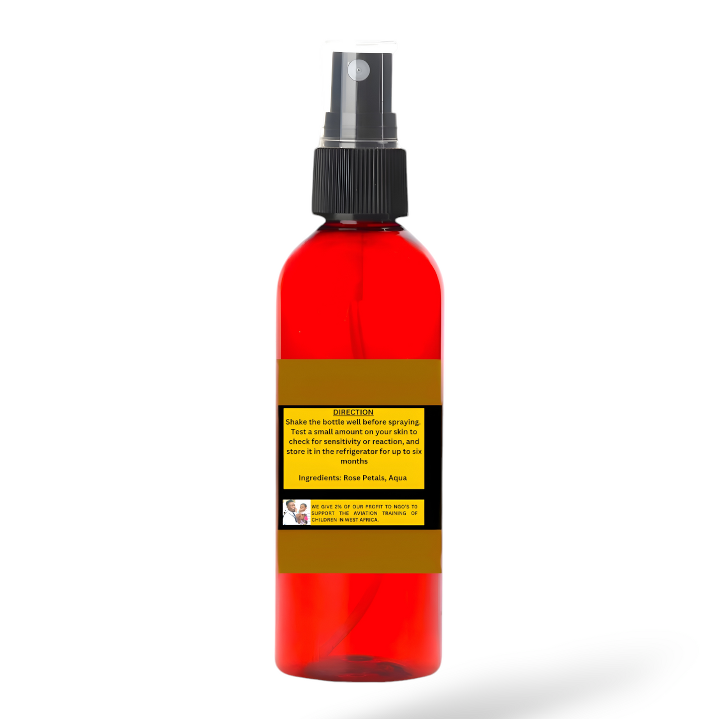 Rosewater Spray with Glycerine & Aloe Vera - 100ml