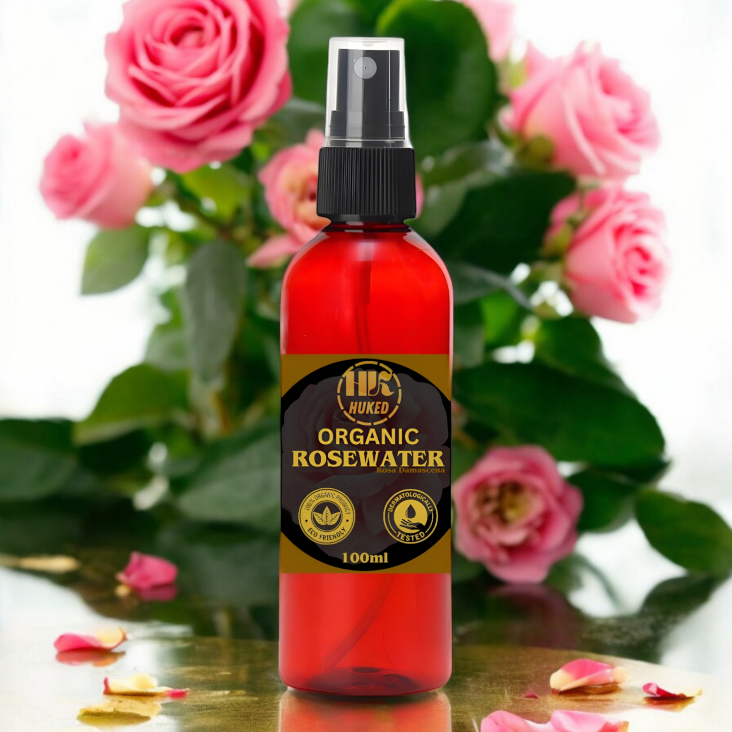 Rosewater Spray with Glycerine & Aloe Vera - 100ml