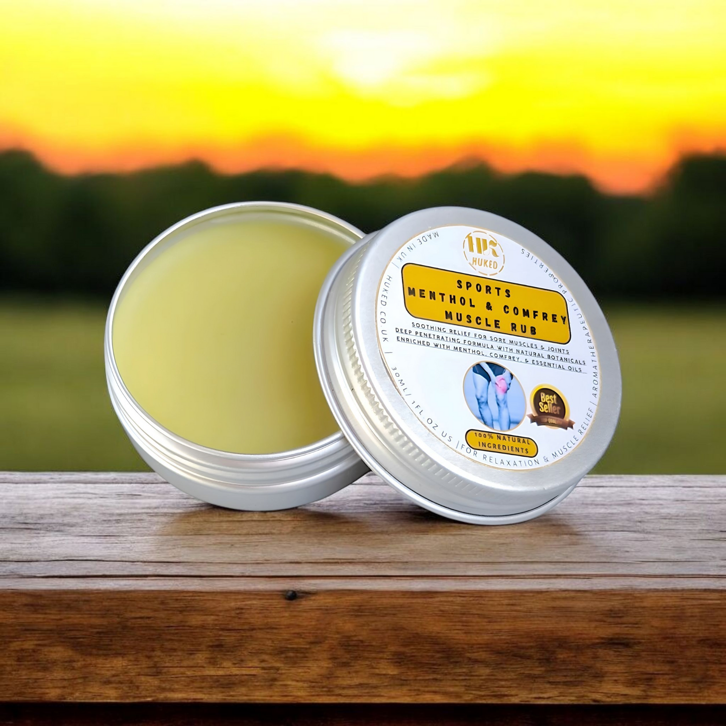 Extra Strength Sports Menthol & Comfrey Muscle Rub – Deep Relief for Sore Muscles & Joints