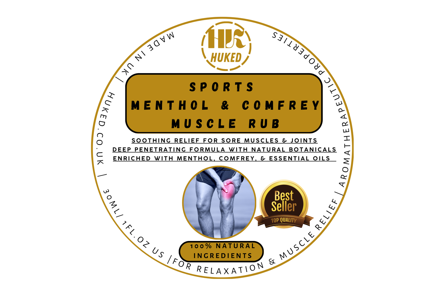 Sports Menthol & Comfrey Muscle Rub
