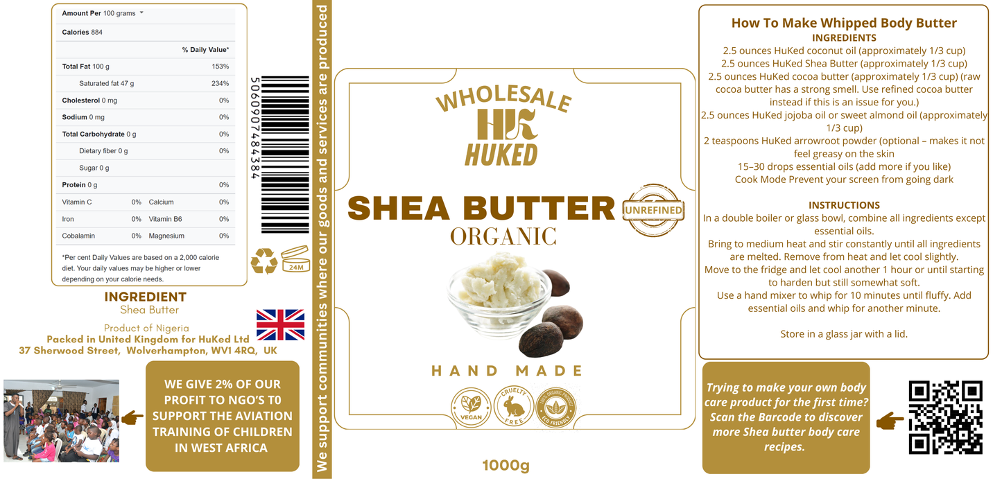 Shea Butter Wholesale - 1 Kg