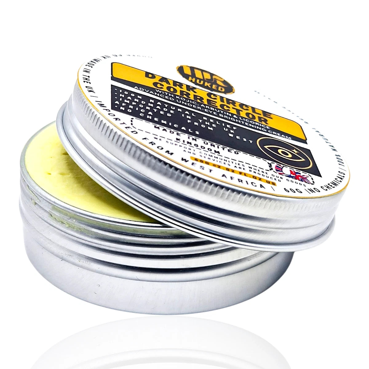 Dark Circle Corrector – 60g | Kojic, Arbutin & Licorice | Under-Eye Brightening Cream (UK Made)