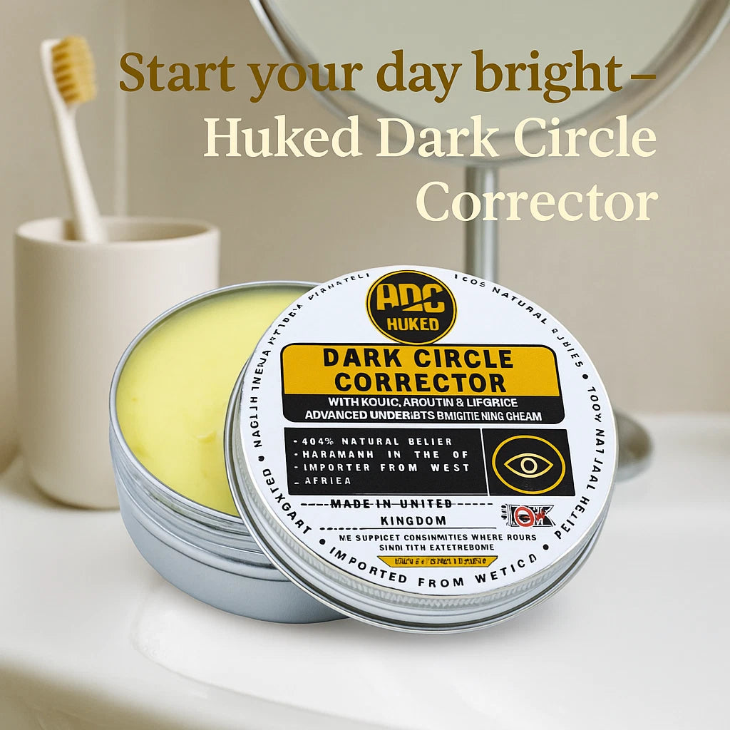 Dark Circle Corrector – 60g | Kojic, Arbutin & Licorice | Under-Eye Brightening Cream (UK Made)