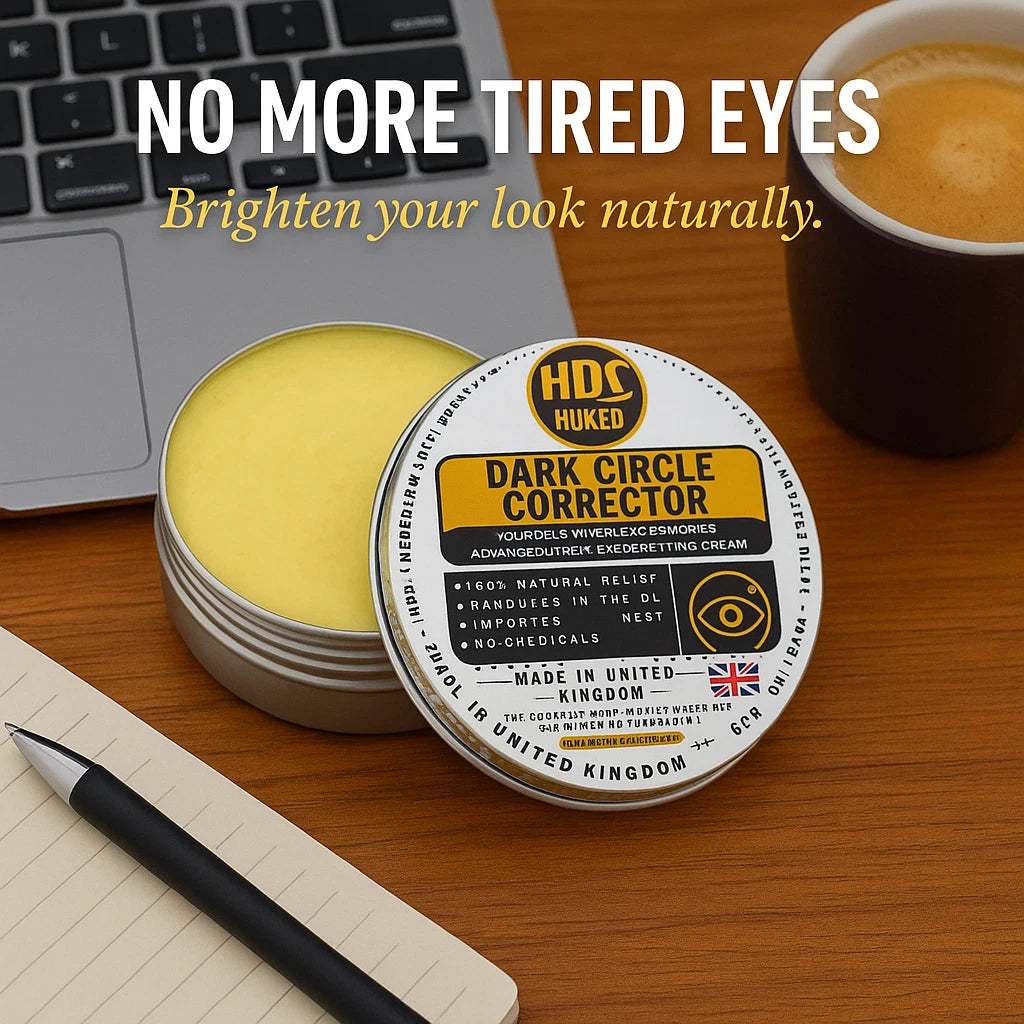 Dark Circle Corrector – 60g | Kojic, Arbutin & Licorice | Under-Eye Brightening Cream (UK Made)