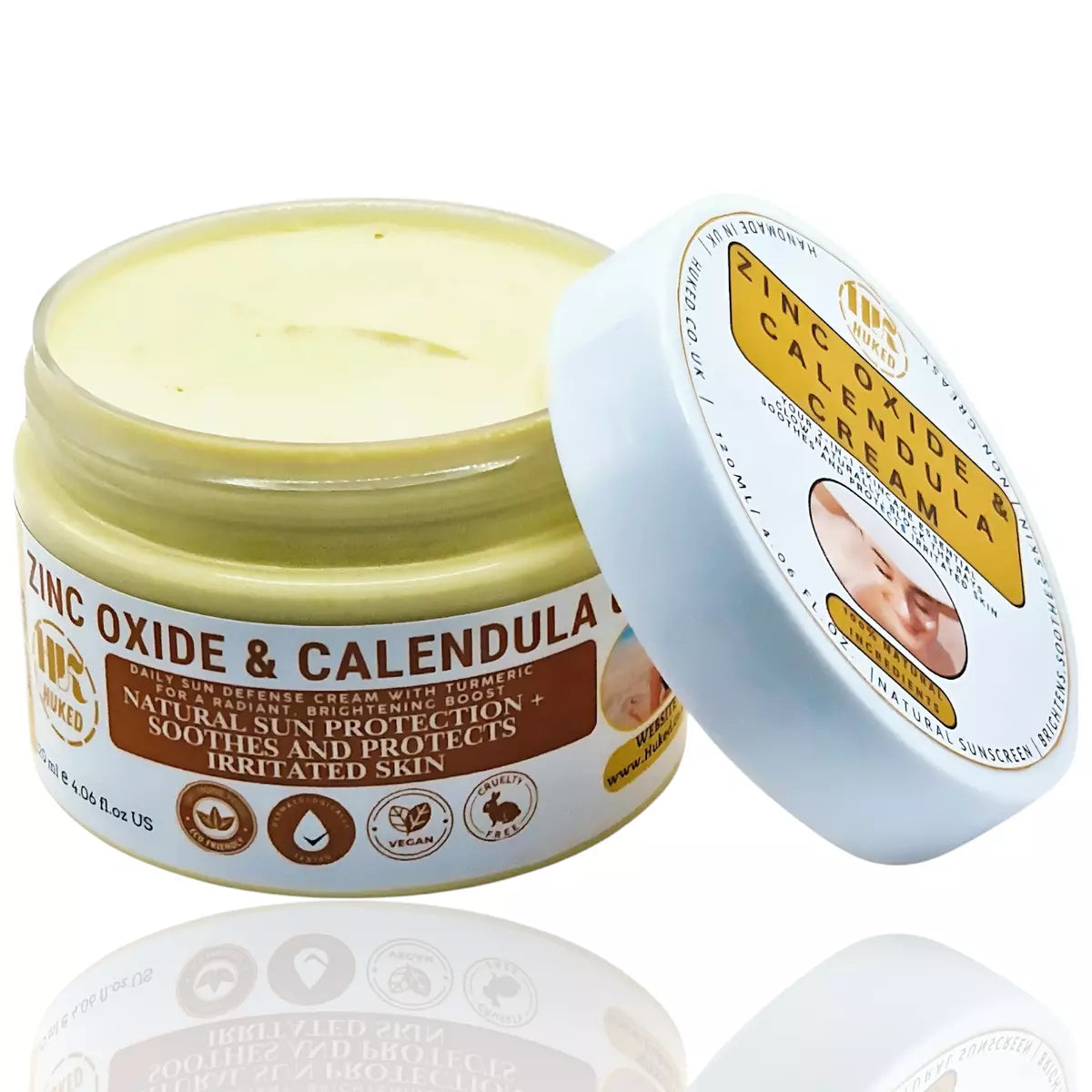 Premium Zinc Oxide & Calendula Cream– Soothe, Protect, & Shield Skin - 120g - UK