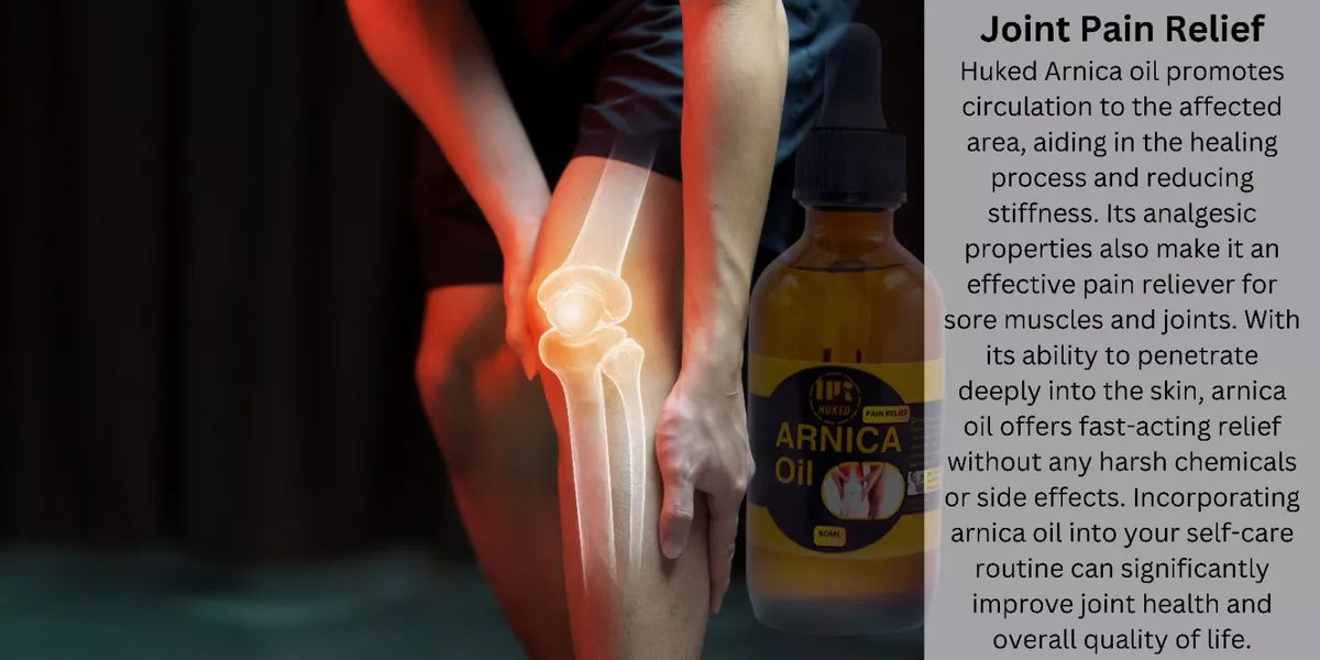 60ml Arnica Oil - Natural Cold Pressed Undiluted for Skin, Aromatherapy,Soothing