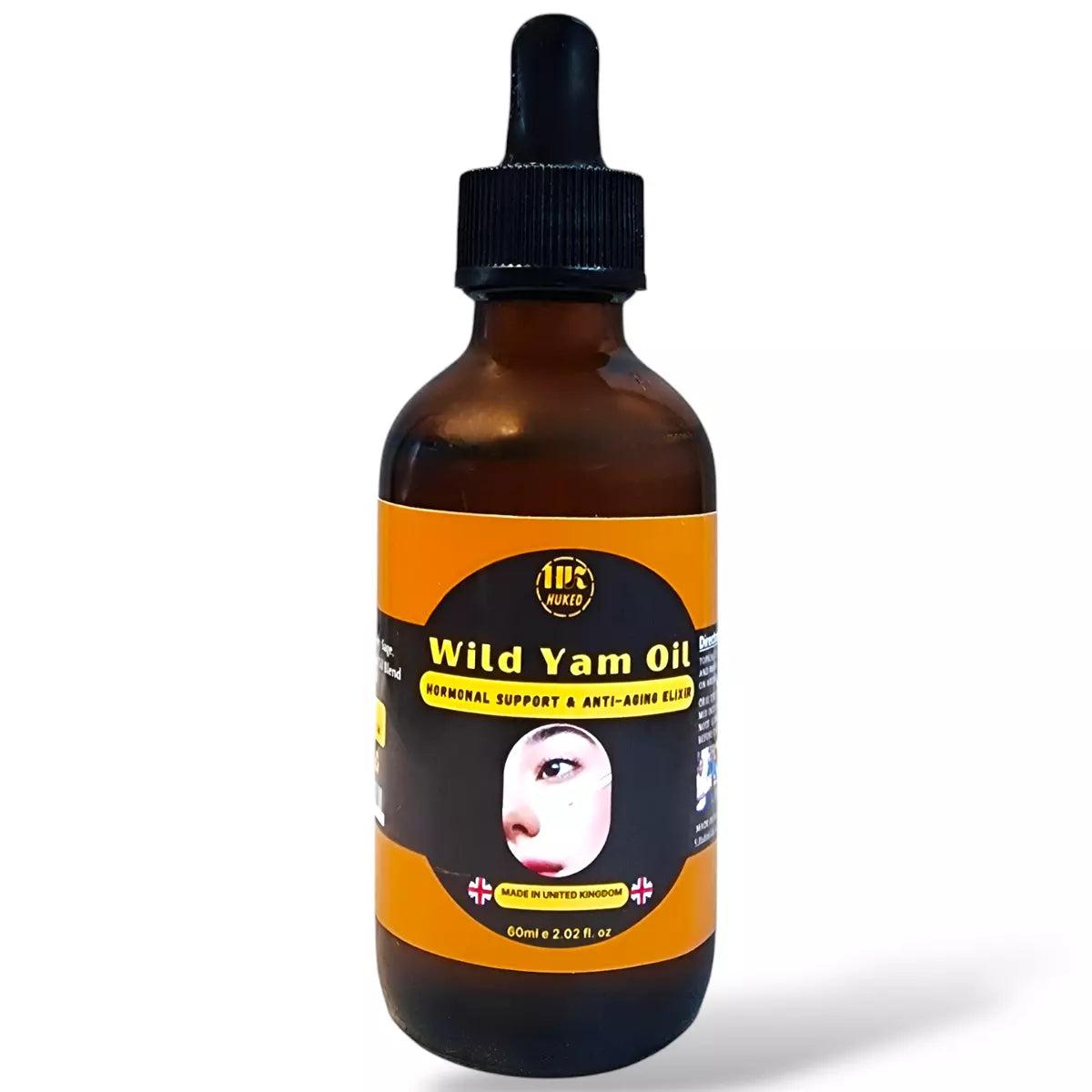 Pure Wild Yam Oil – Natural Hormonal Support for Women, Skin & Hair Care - 60ml