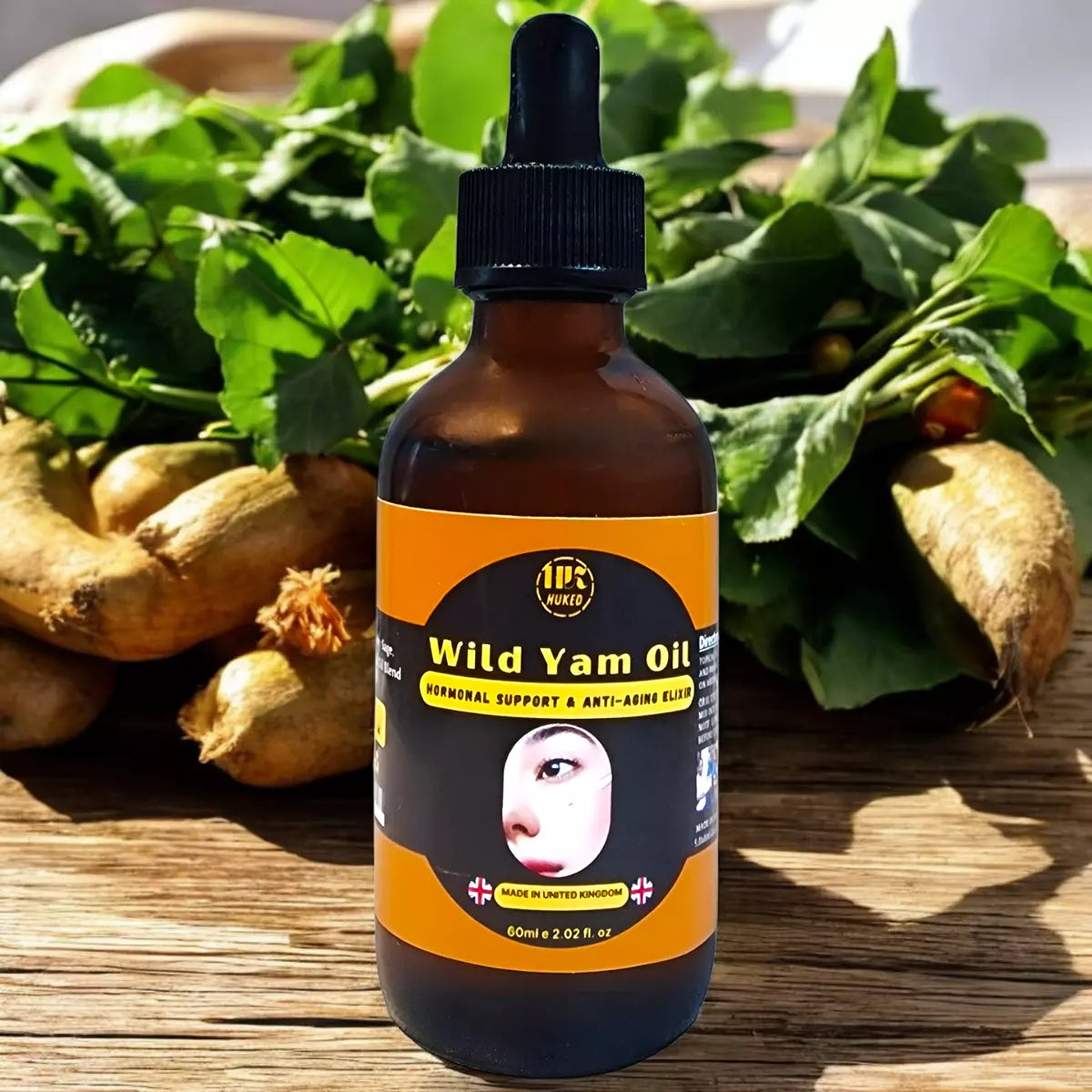 Pure Wild Yam Oil – Natural Hormonal Support for Women, Skin & Hair Care - 60ml