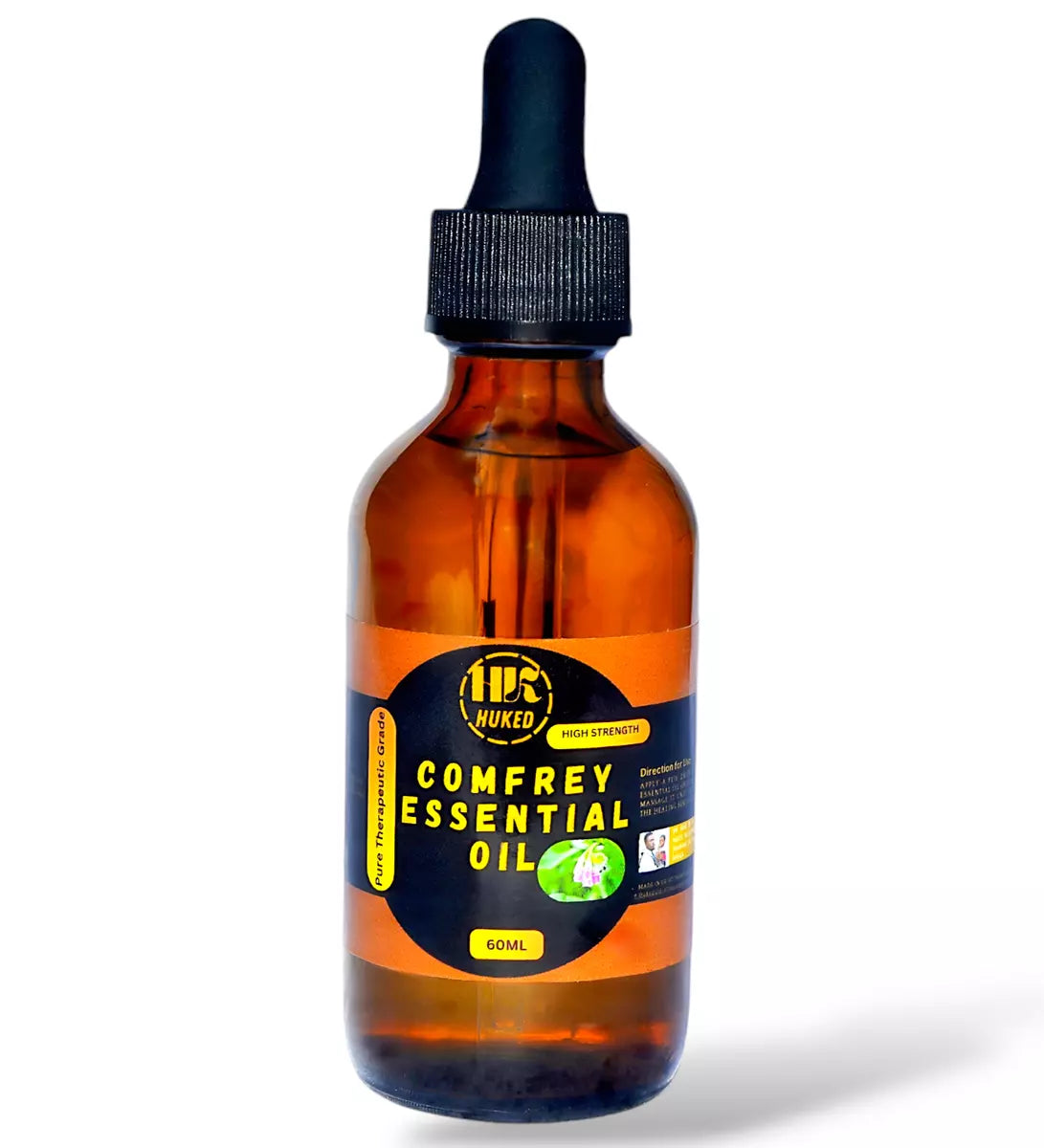 Pure Comfrey Essential Oil Made in Britain - Fresh (Symphytum Officinale) - 60ml