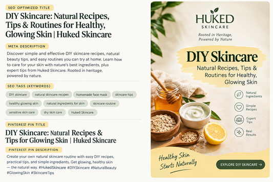 DIY Skincare: Natural Recipes, Tips & Routines for Glowing Skin