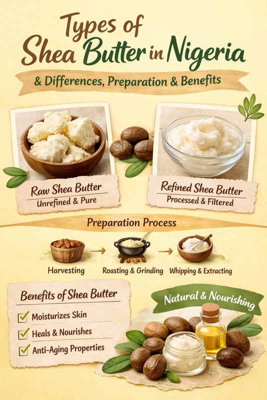 Types of Shea Butter in Nigeria: Differences, Preparation & Benefits