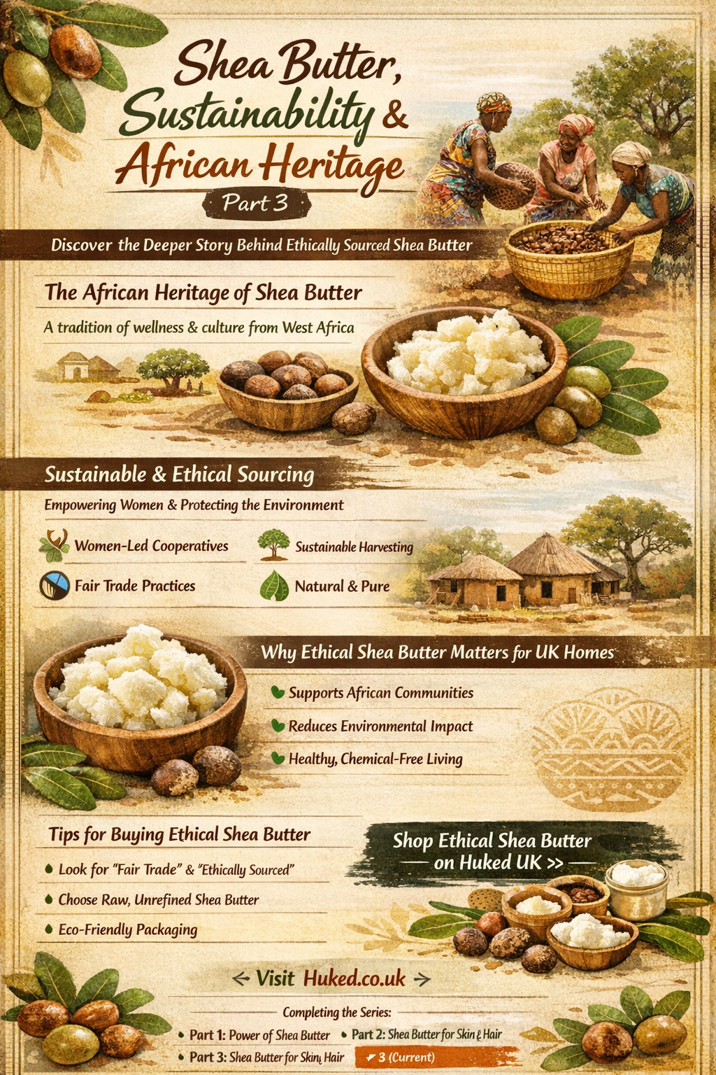 Shea Butter, Sustainability & African Heritage (Part 3): Ethical Living for UK Homes