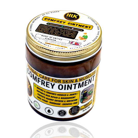 Comfrey Ointment – Natural Healing Cream for Pain Relief, Bruises & Skin Repair | 240ml