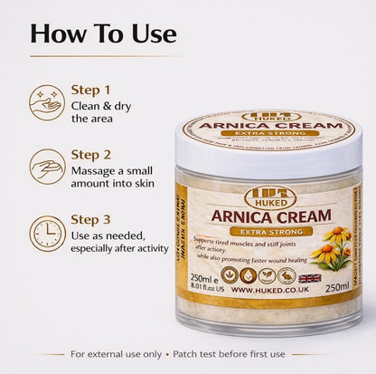 Extra Strong Arnica Family Cream Muscle & Joint Relief, Bruising & Swelling UK