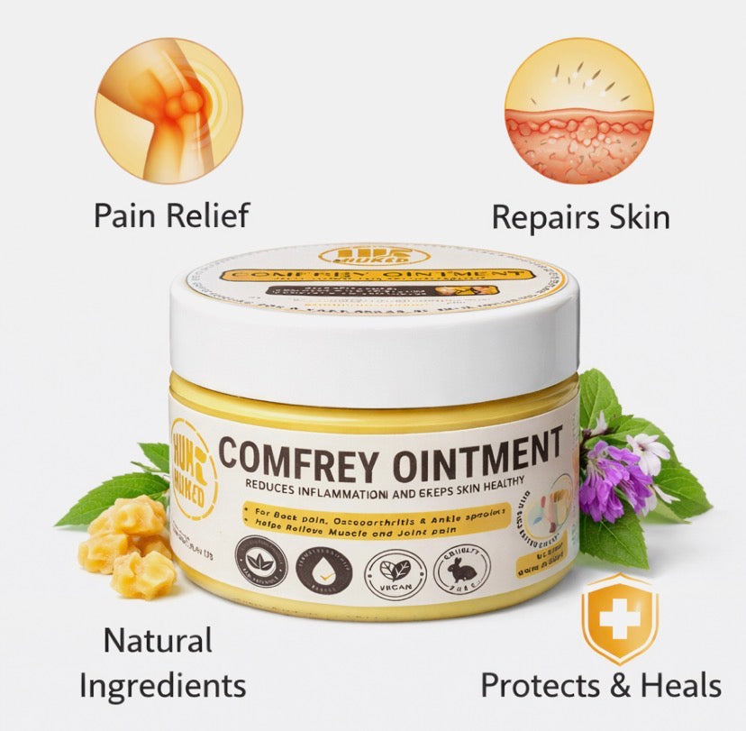 Comfrey Ointment 100ml Herbal Balm Muscle & Joint Comfort Massage | 100ml |UK Made
