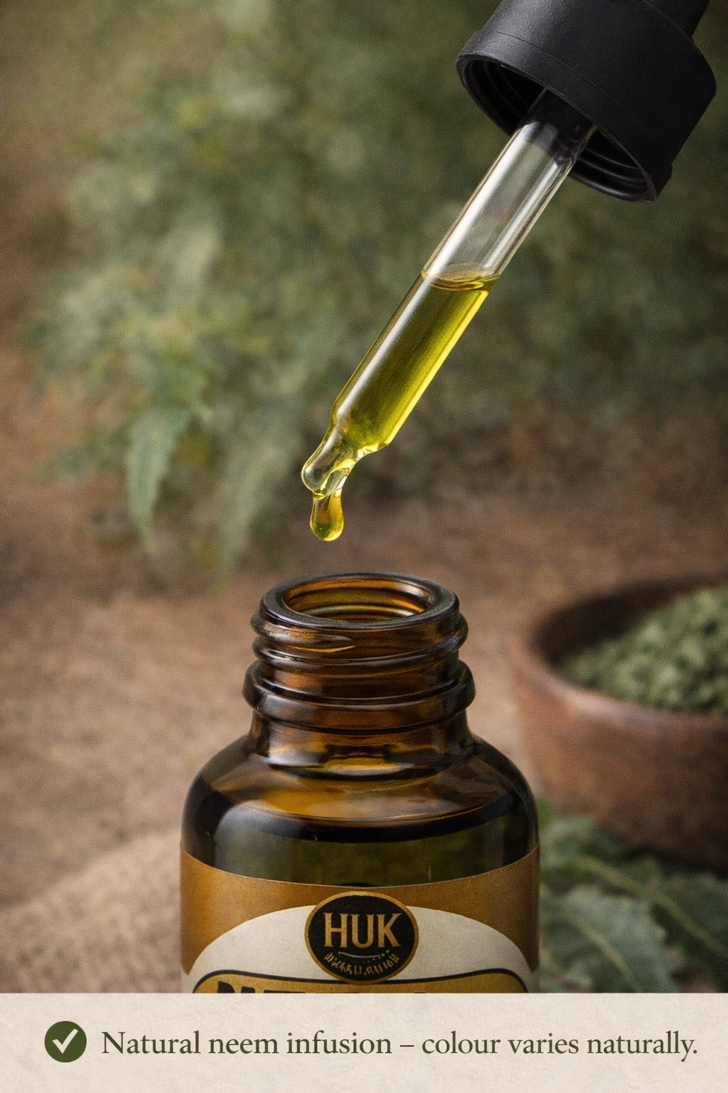 Pure Neem Oil for Skin, Hair & Scalp Care | 100% Natural & Cold-Pressed | 60ml