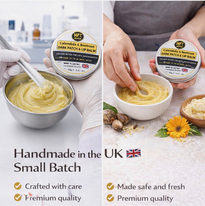 Calendula & Beetroot Dark Patch Balm for Underarms, Inner Thighs & Lips Natural