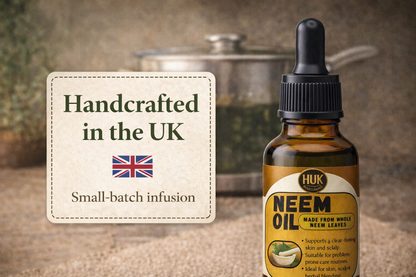 Pure Neem Oil for Skin, Hair & Scalp Care | 100% Natural & Cold-Pressed | 60ml