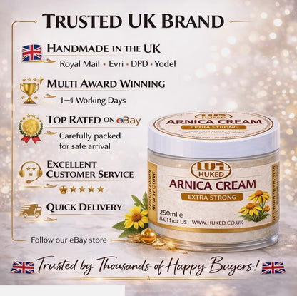 Extra Strong Arnica Family Cream Muscle & Joint Relief, Bruising & Swelling UK