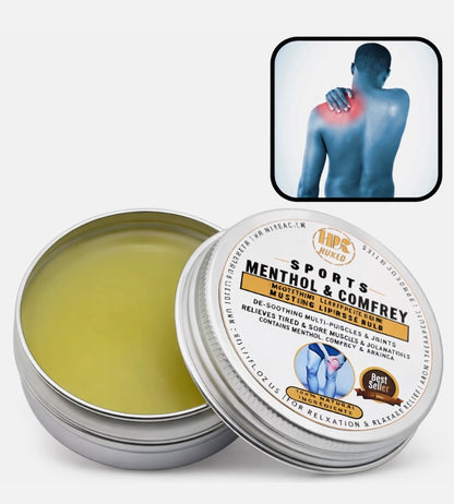 Extra Strength Menthol & Comfrey Muscle Rub 30ml Arnica Balm Tired Muscle 30ml