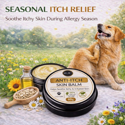 Dog Anti Itch Balm for Itchy Irritated Skin | Natural Oat & Calendula Skin Balm | 60g