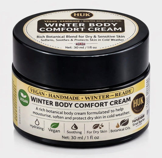 Winter Body Comfort Cream – Rich Hydration + Skin Repair (Vegan, Handmade) - 30g