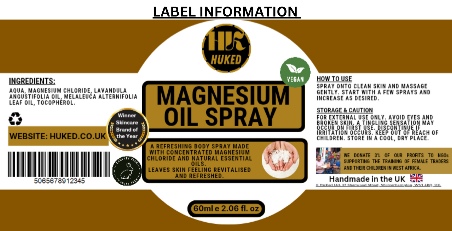 Magnesium Oil Spray – Muscle Relief, Soothing & Fast-Absorbing | 20ml