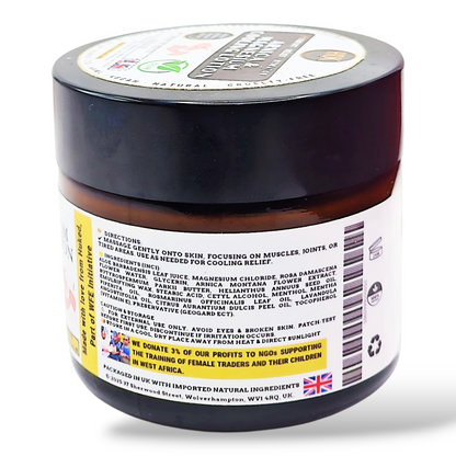 Arnica & Magnesium Cooling Body Lotion – Muscle Relief, Soothing & Refreshing | 60ml