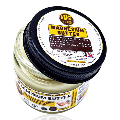 Magnesium Butter – Muscle Relief, Soothing & Hydrating Body Cream | Made in UK | 60ml