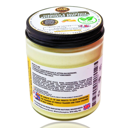 Turmeric & Calendula Brightening Body Cream – Glow Boost, Even Skin Tone & Deep Hydration