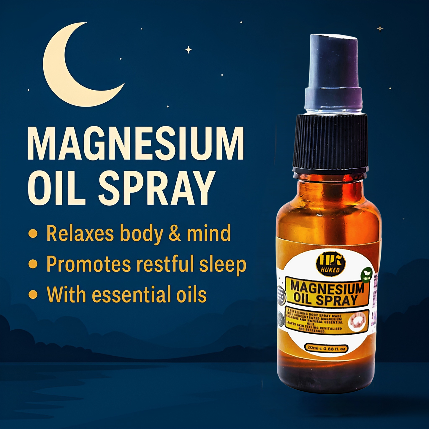 Magnesium Oil Spray – Muscle Relief, Soothing & Fast-Absorbing | 20ml