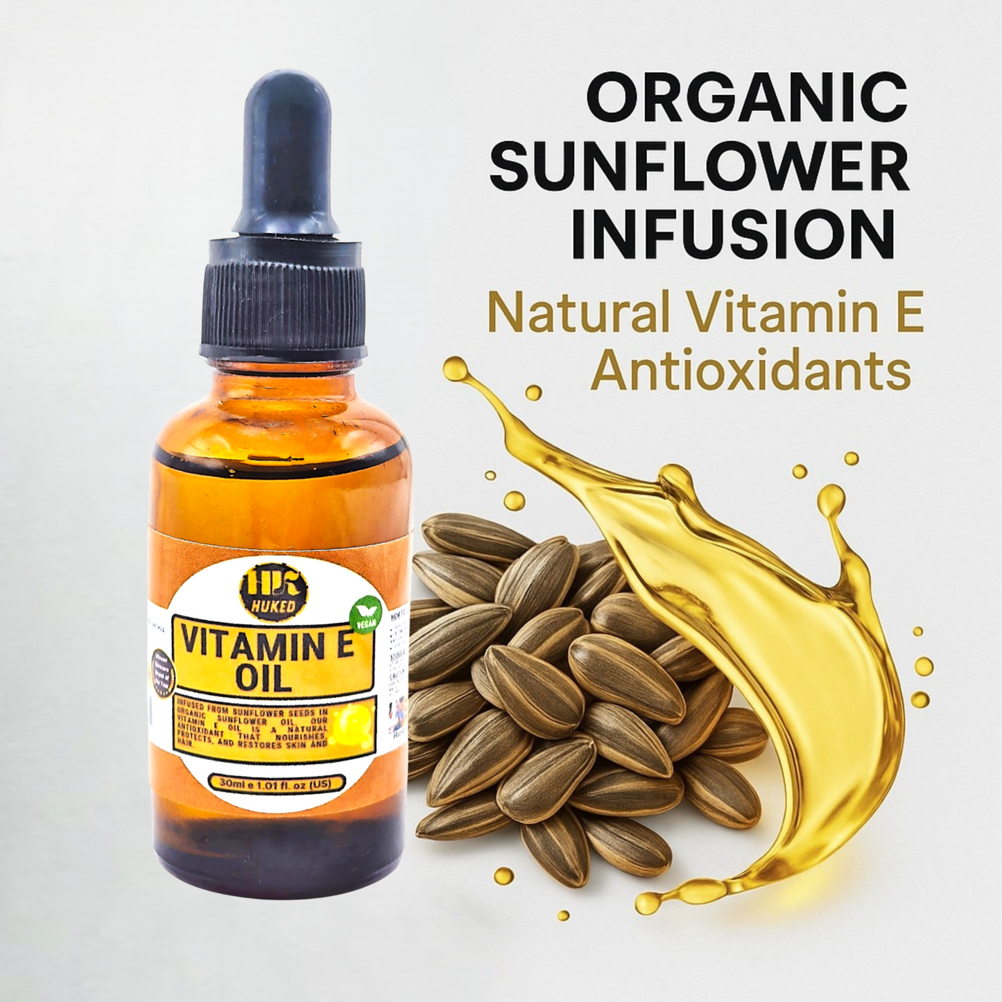 Vitamin E Oil – Skin Repair, Hydration & Antioxidant Protection | 30ml