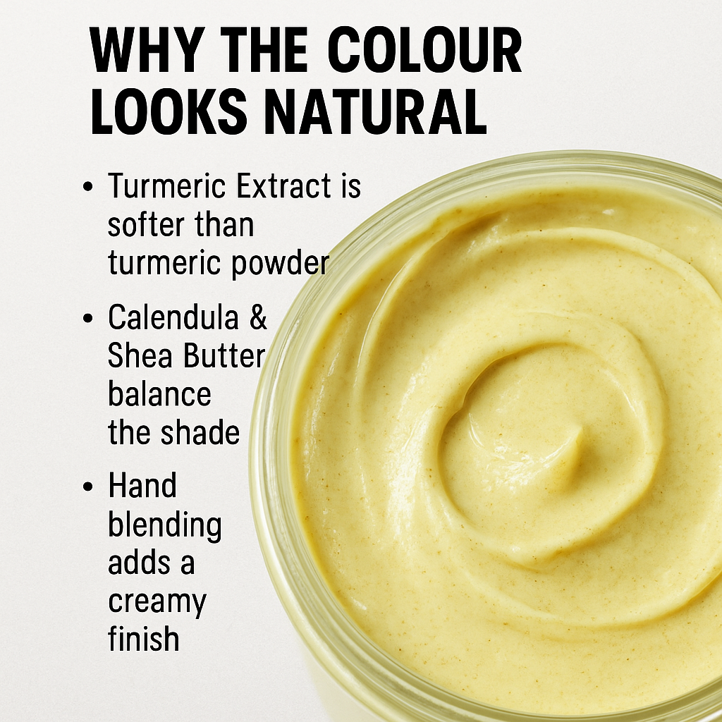 Turmeric & Calendula Brightening Body Cream – Glow Boost, Even Skin Tone & Deep Hydration