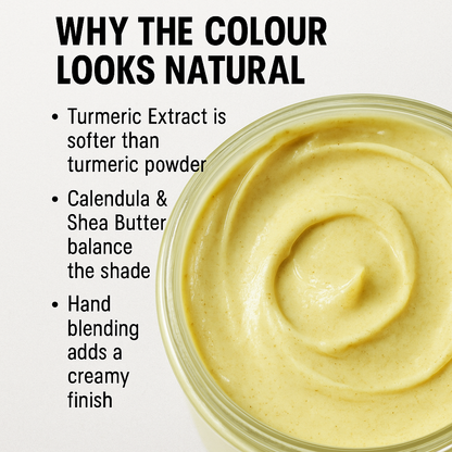 Turmeric & Calendula Brightening Body Cream – Glow Boost, Even Skin Tone & Deep Hydration