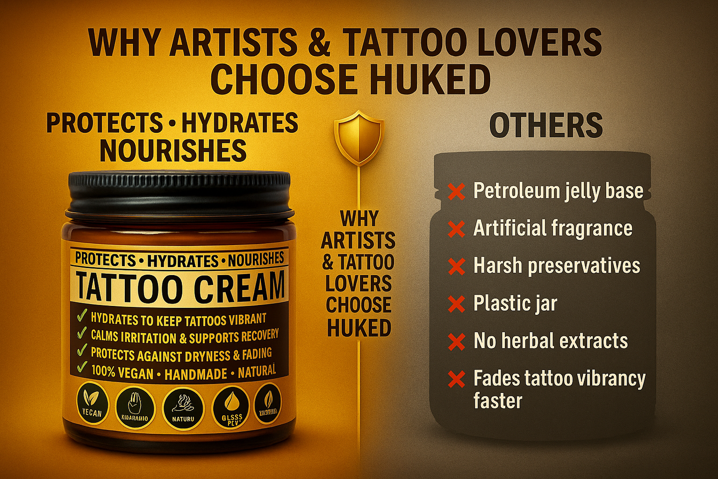 Tattoo Cream – Healing, Soothing & Color-Enhancing Skin Care | 120ml