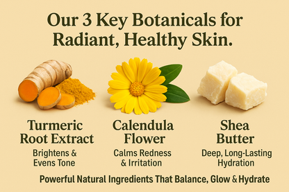 Turmeric & Calendula Brightening Body Cream – Glow Boost, Even Skin Tone & Deep Hydration