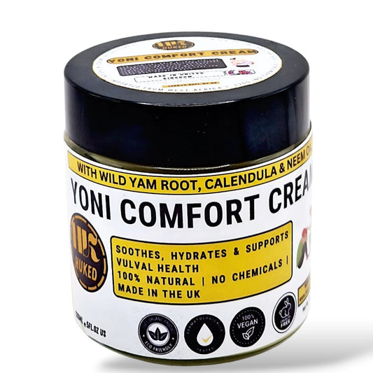 Yoni Cream with Calendula, Neem, Wild Yam & Tea Tree – Natural Feminine Balm for Intimate Care (120g)