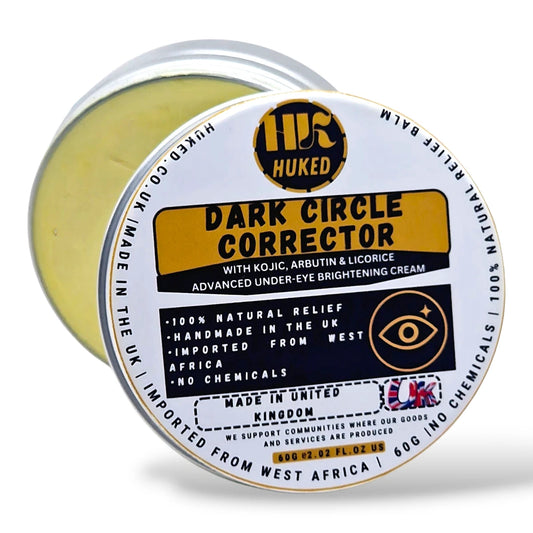 Dark Circle Corrector – 60g | Kojic, Arbutin & Licorice | Under-Eye Brightening Cream (UK Made)