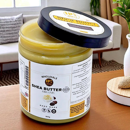 Raw Shea Butter – 500g | 100% Organic, Unrefined & Pure (Niger State, Packed in UK)