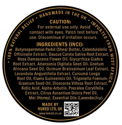 Huked Men Dark Circle Corrector Face Cream – Kojic, Arbutin & Licorice 60g (UK)