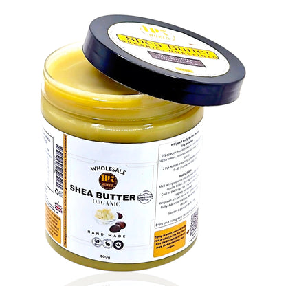 Raw Shea Butter – 500g | 100% Organic, Unrefined & Pure (Niger State, Packed in UK)